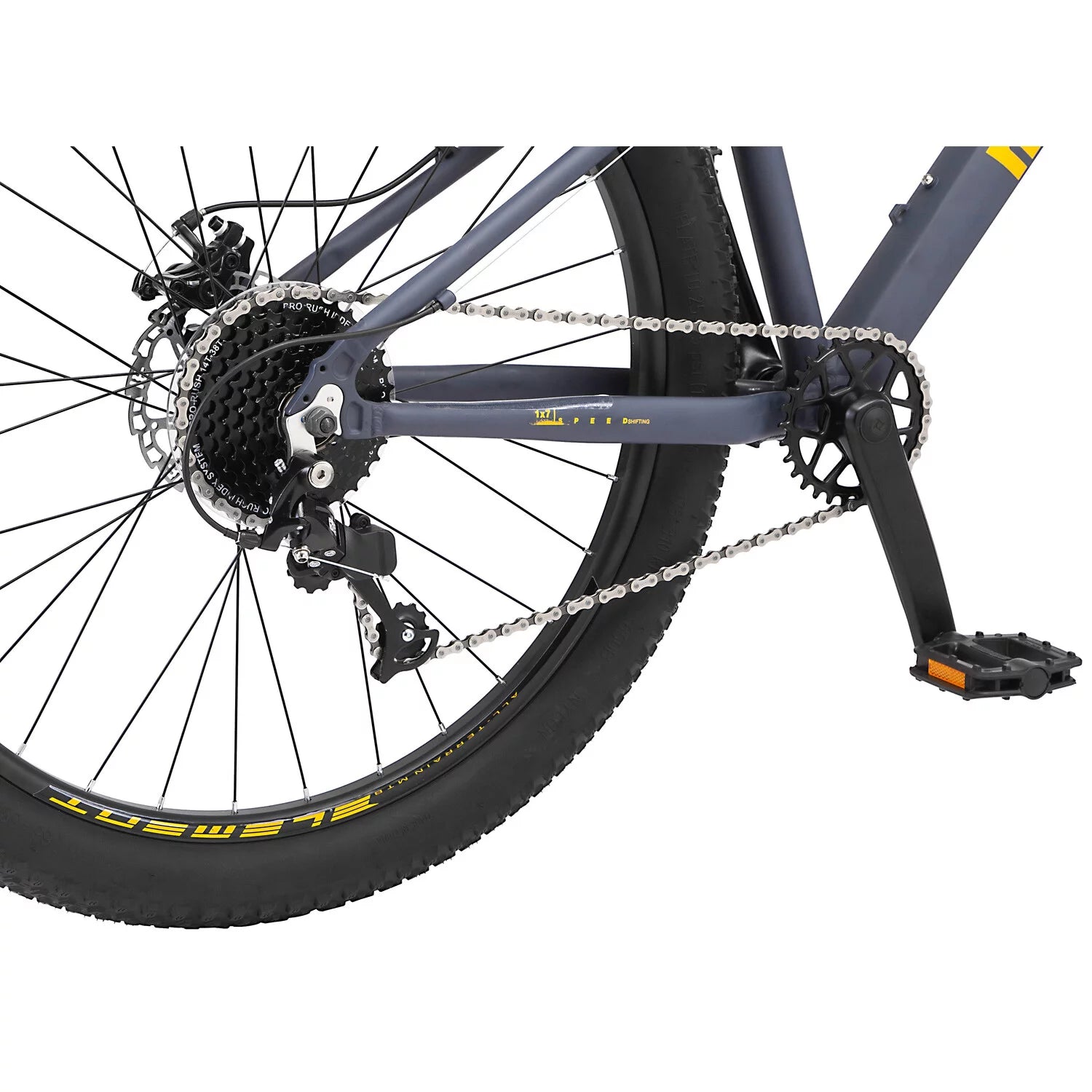 27.5-Inch Wheel 7 Speeds Slate Blue Mountain Bike K877