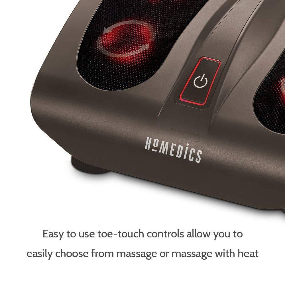 Triple Action Shiatsu Foot Massager with Heat Q980777