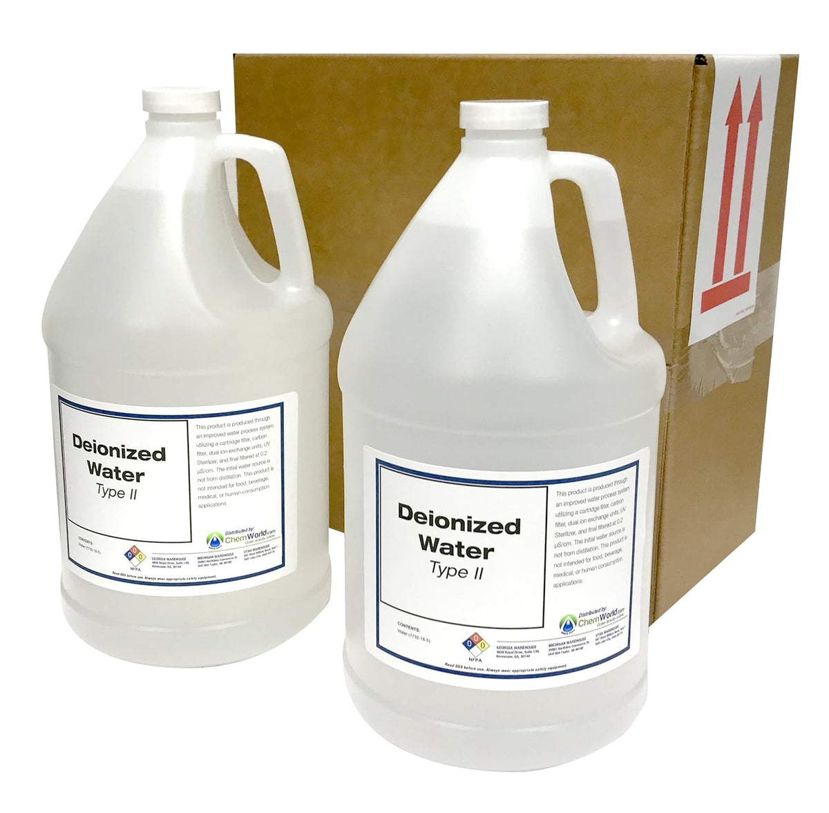 2x1 Gallons Deionized Water Q866933