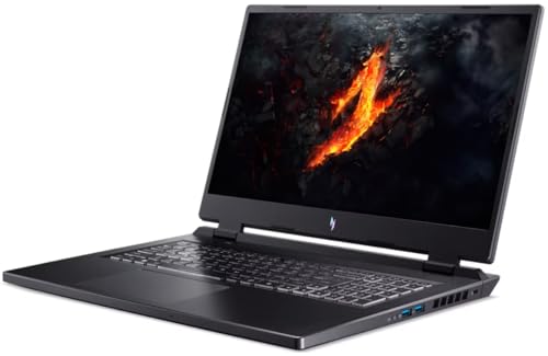 17.3" FHD IPS 165Hz Gaming Laptop, AMD Ryzen 7 8845HS, GeForce RTX 4060, 32GB DDR5 RAM, 1TB PCIe SSD, Black F1068