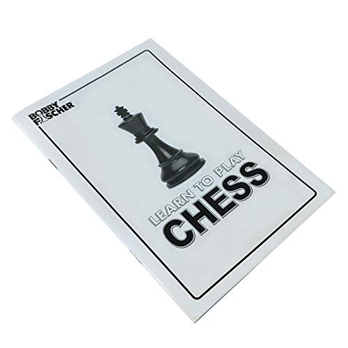 Tournament Chess Set with Filled Chess Pieces and Black Roll-Up Vinyl Chess Board E76572