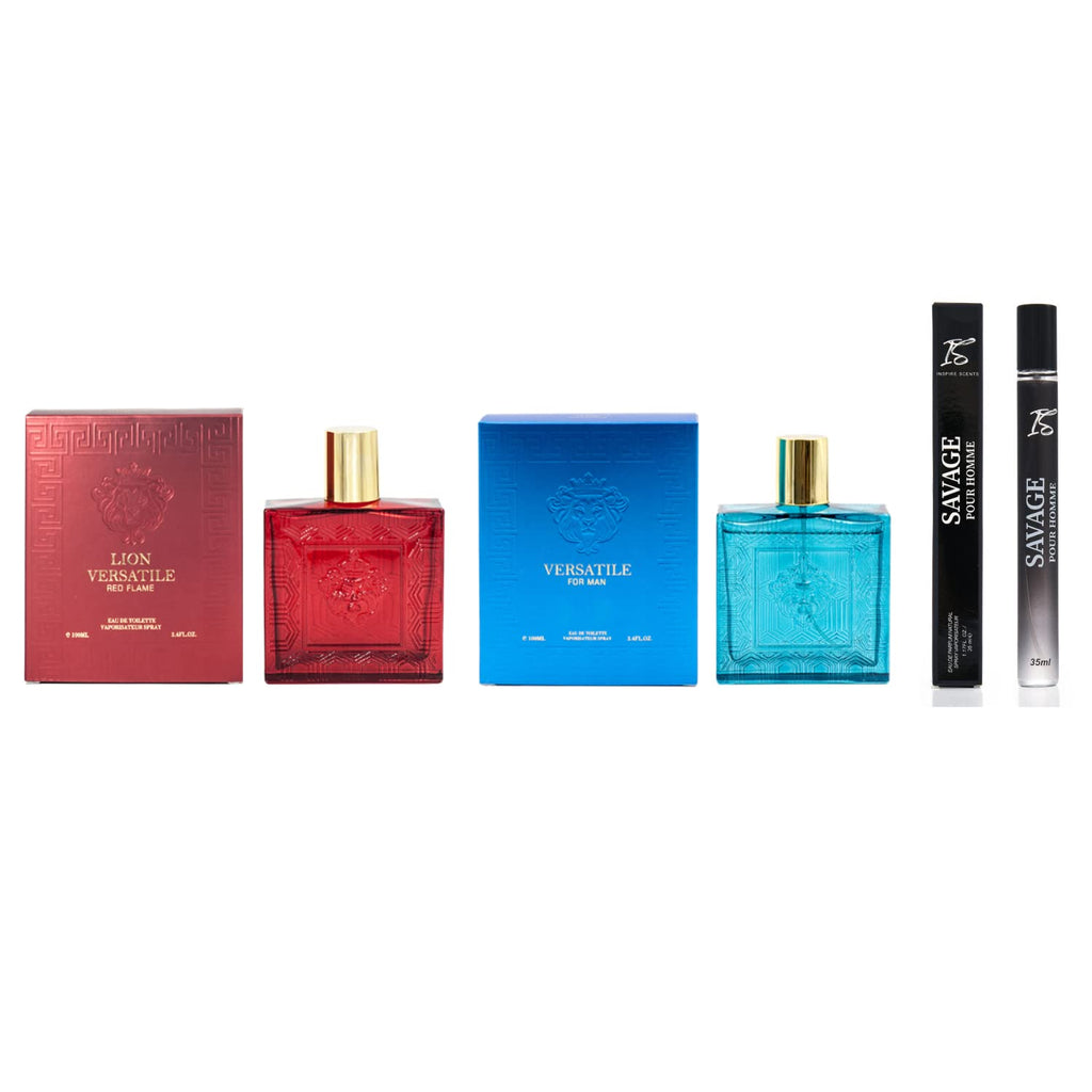 Red Flame Cologne Natural Spray Eau De Toilette, 3.4oz, Pack of 2 A346