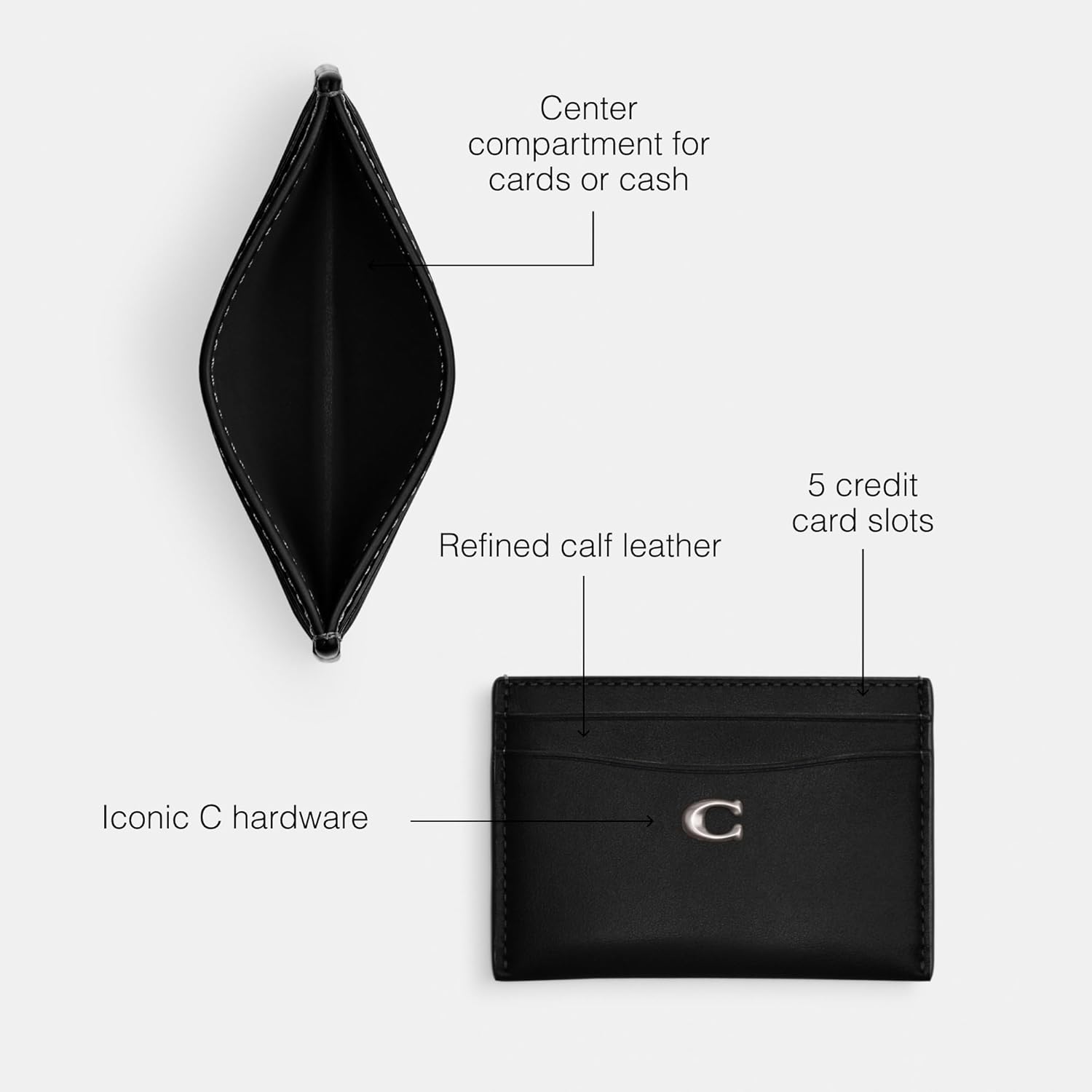 Black Card Case R461