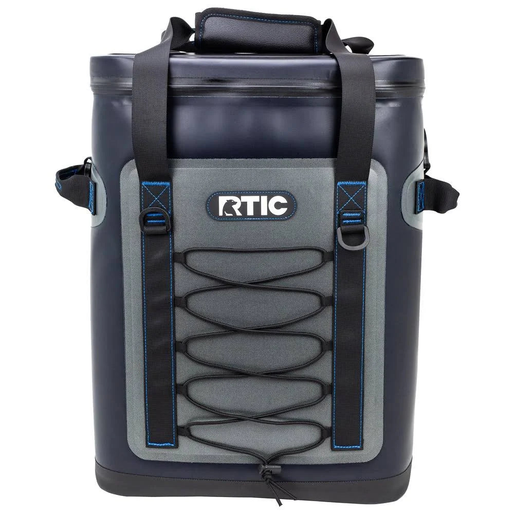 Blue / Grey 30 Can Waterproof Backpack Cooler I6258