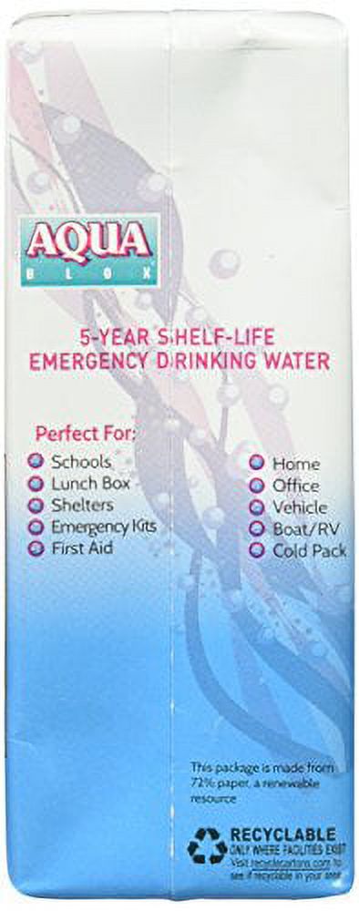6.75 oz Emergency Drinking Water W152412