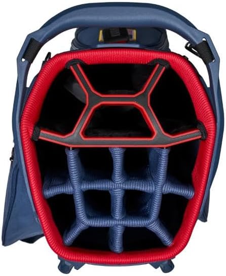 Navy Red Large Stand Bag V974