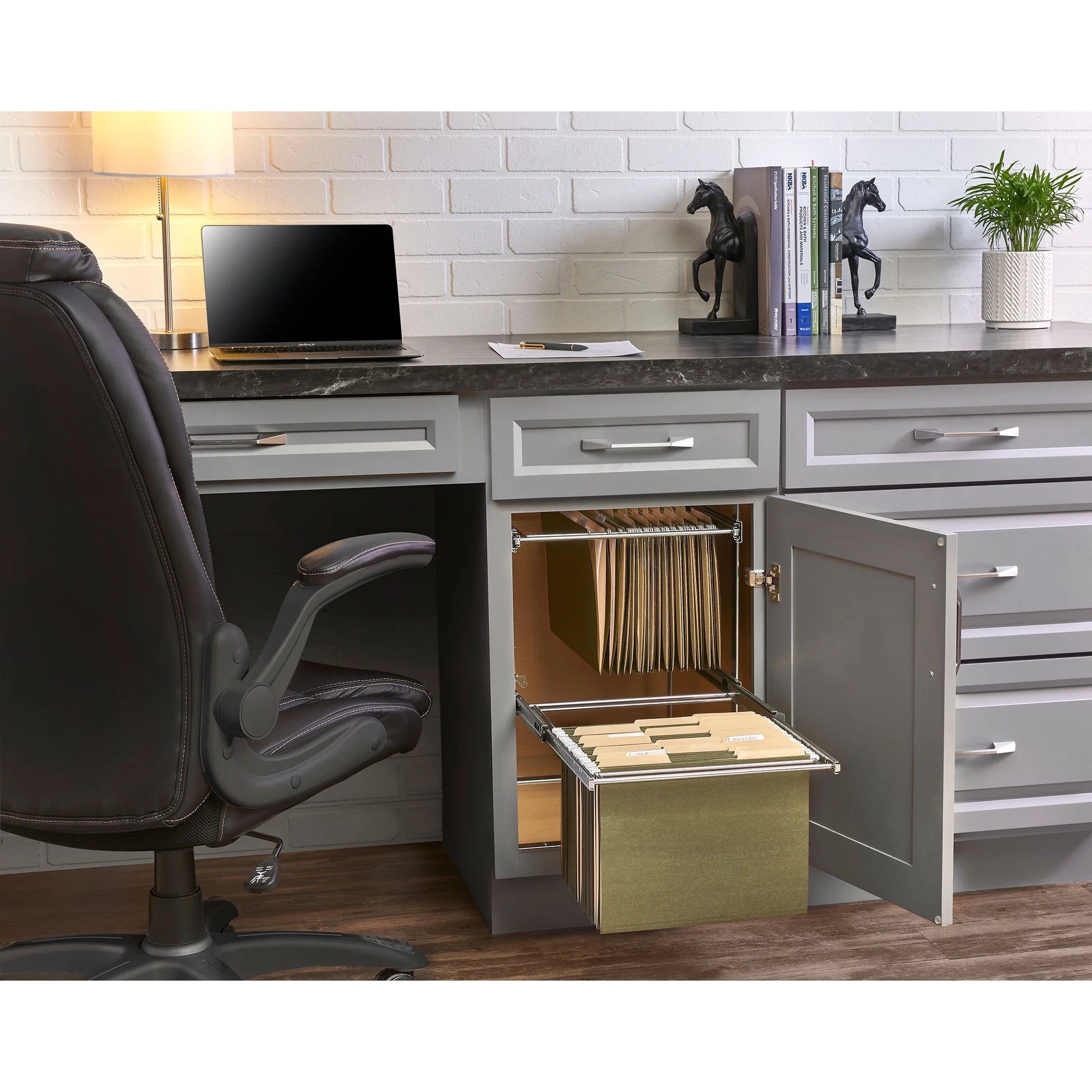 2 14.5" Tier Base Cabinet File Drawer Organizer System X717180
