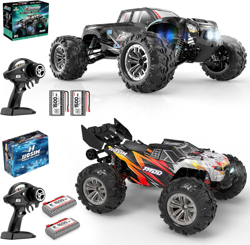 1:10 Scale 48+ KMH Remote Control Car & 1:14 Fast 52+ KMH High Speed RC Truck U760
