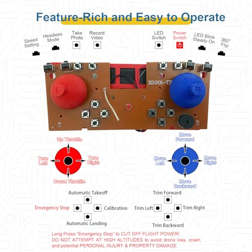 DIY Drone Kit with Brushless Motor & Dual Camera A499