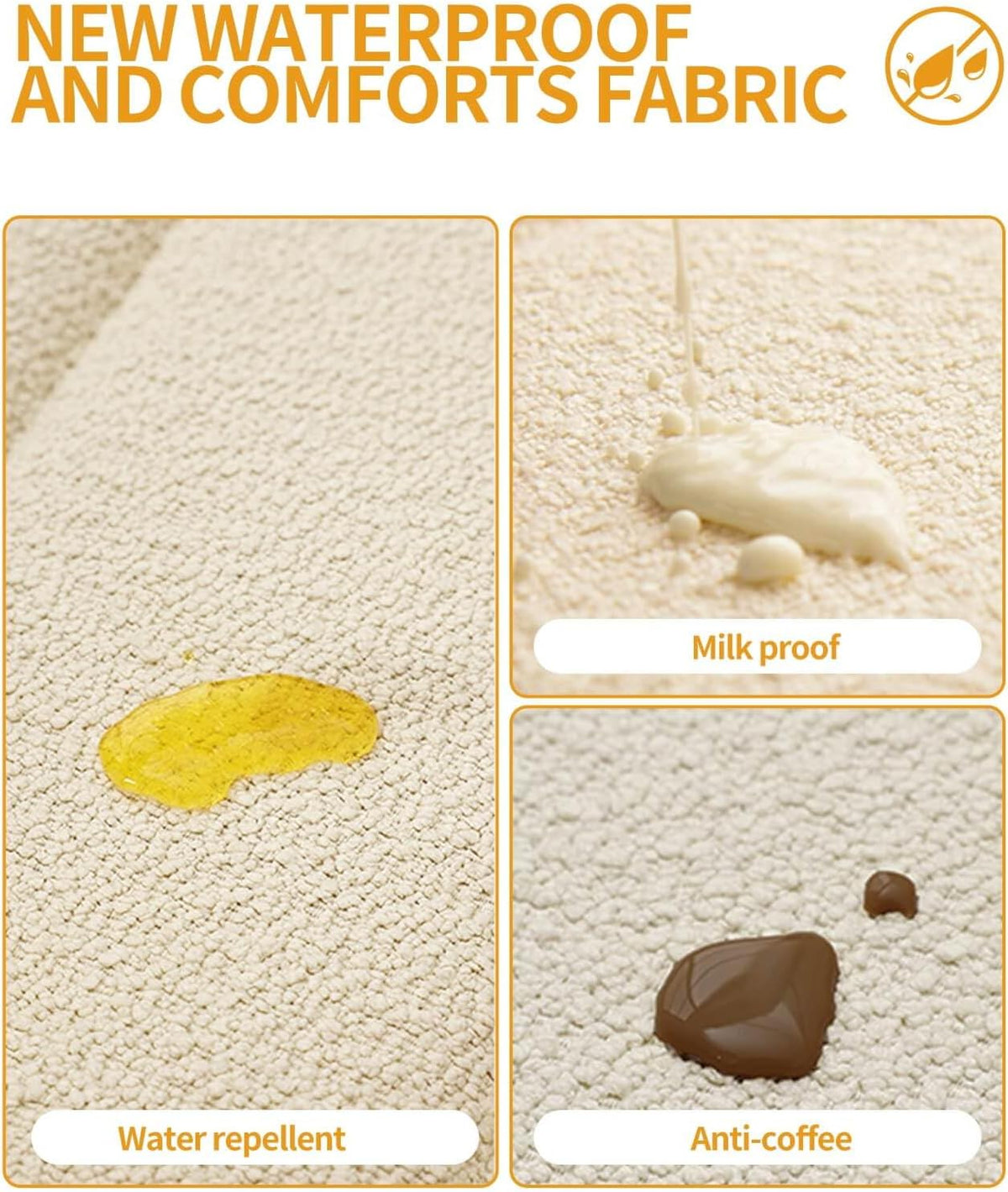 Anti-Cat Scratch Waterproof Non Slip Thickened Window Seat Cushion K977085