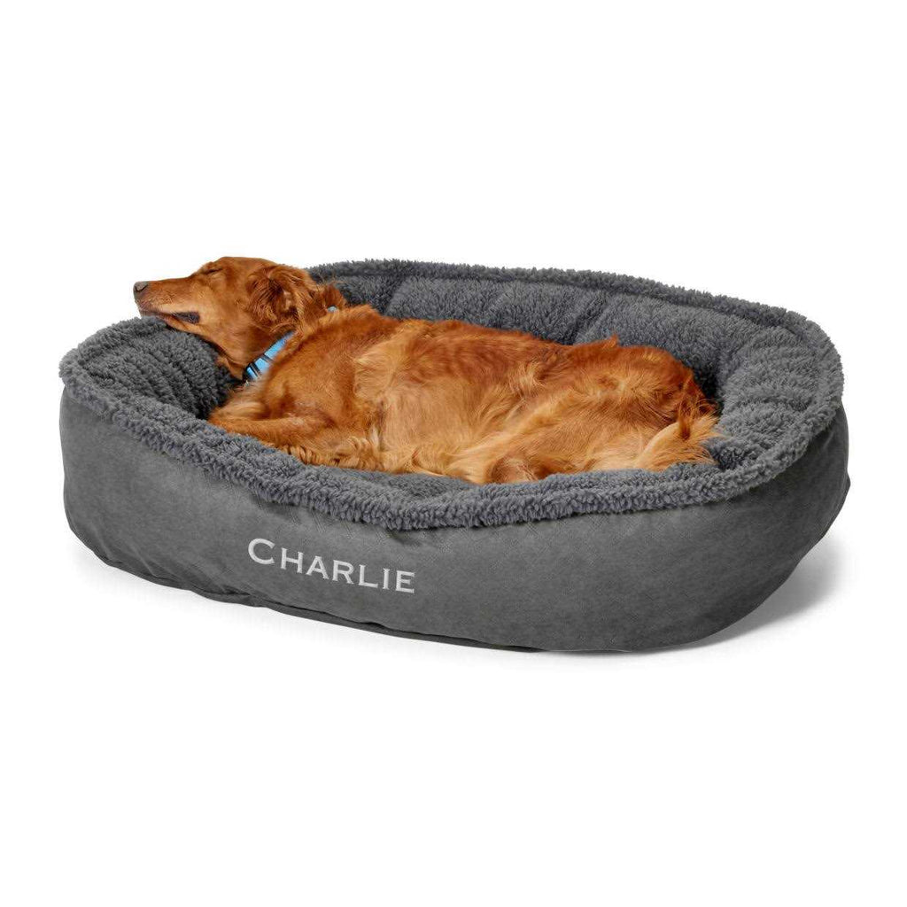 ComfortFill-Eco Wraparound Dog Bed with Fleece X1975