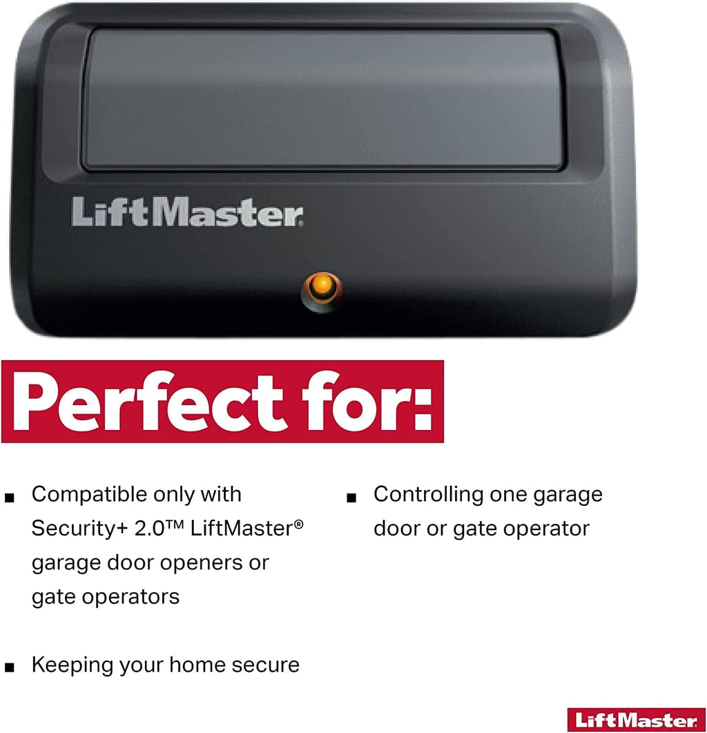 Black 1 Button Garage Door Opener Remote Control G718