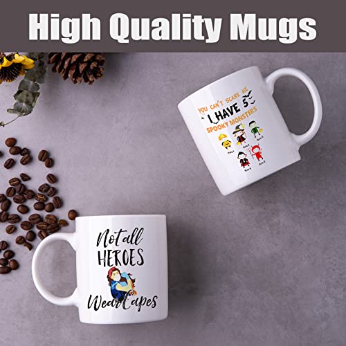 12 OZ White Ceramic Sublimation Mugs Set of 4 Y271507