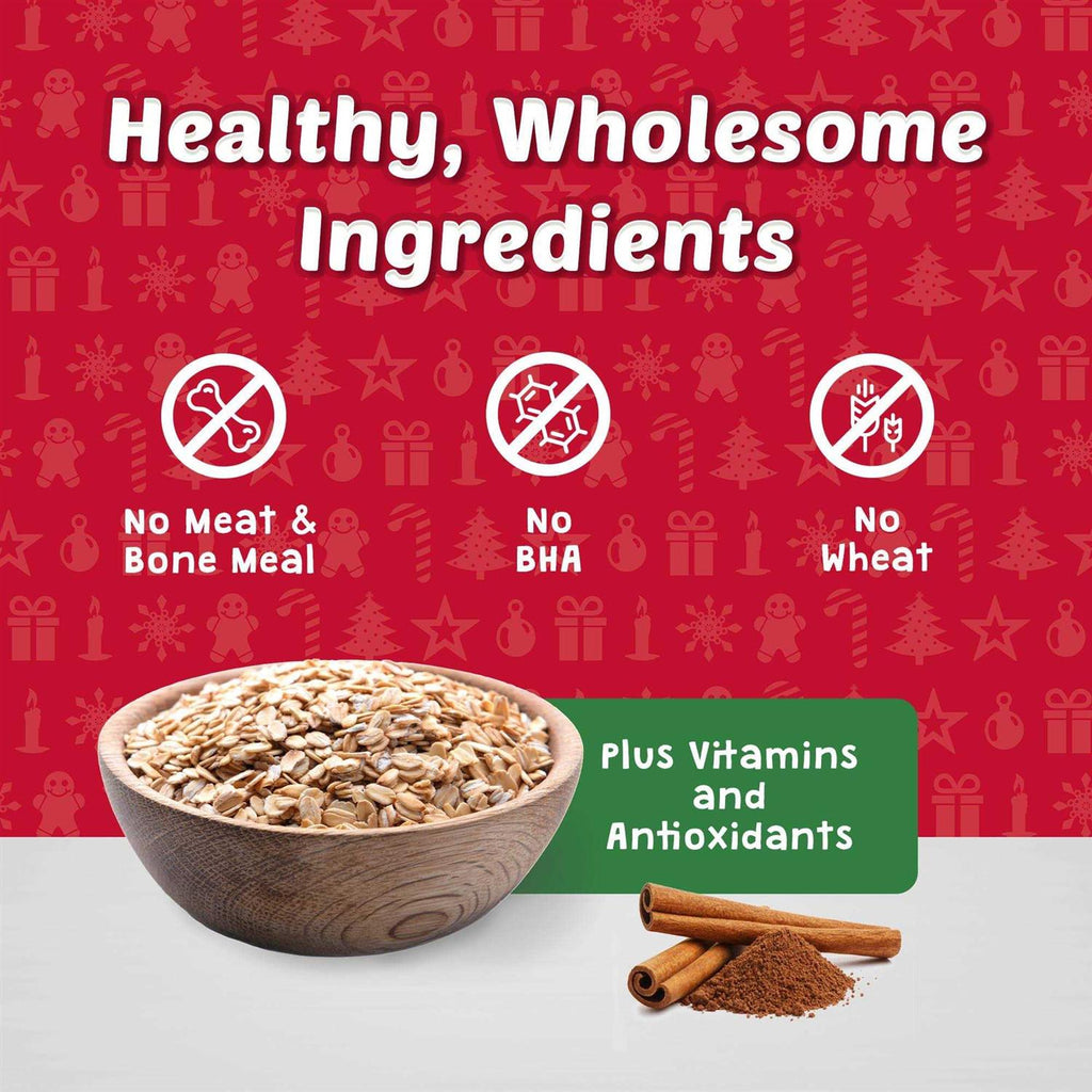 Natural Crunchy Oatmeal & Cinnamon Dog Biscuits D48956