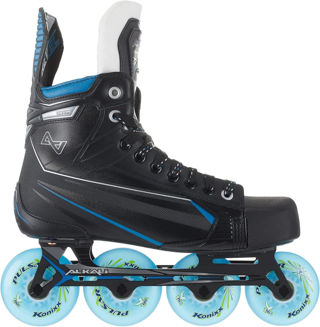Black/Blue Junior Inline Hockey Skates Q383481