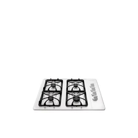 White 30x22 Gas Cooktop with 4 Burners H879