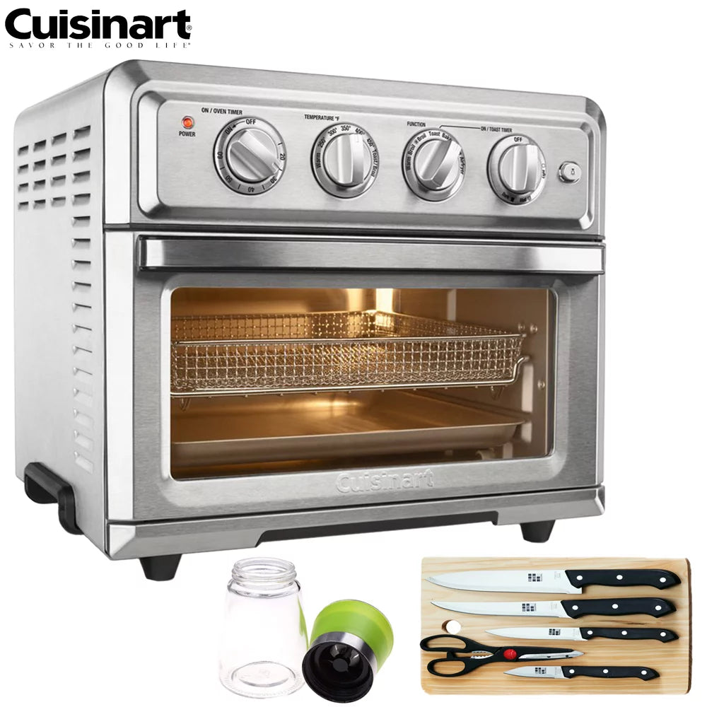 Silver Convection Toaster Oven Air Fryer D38241