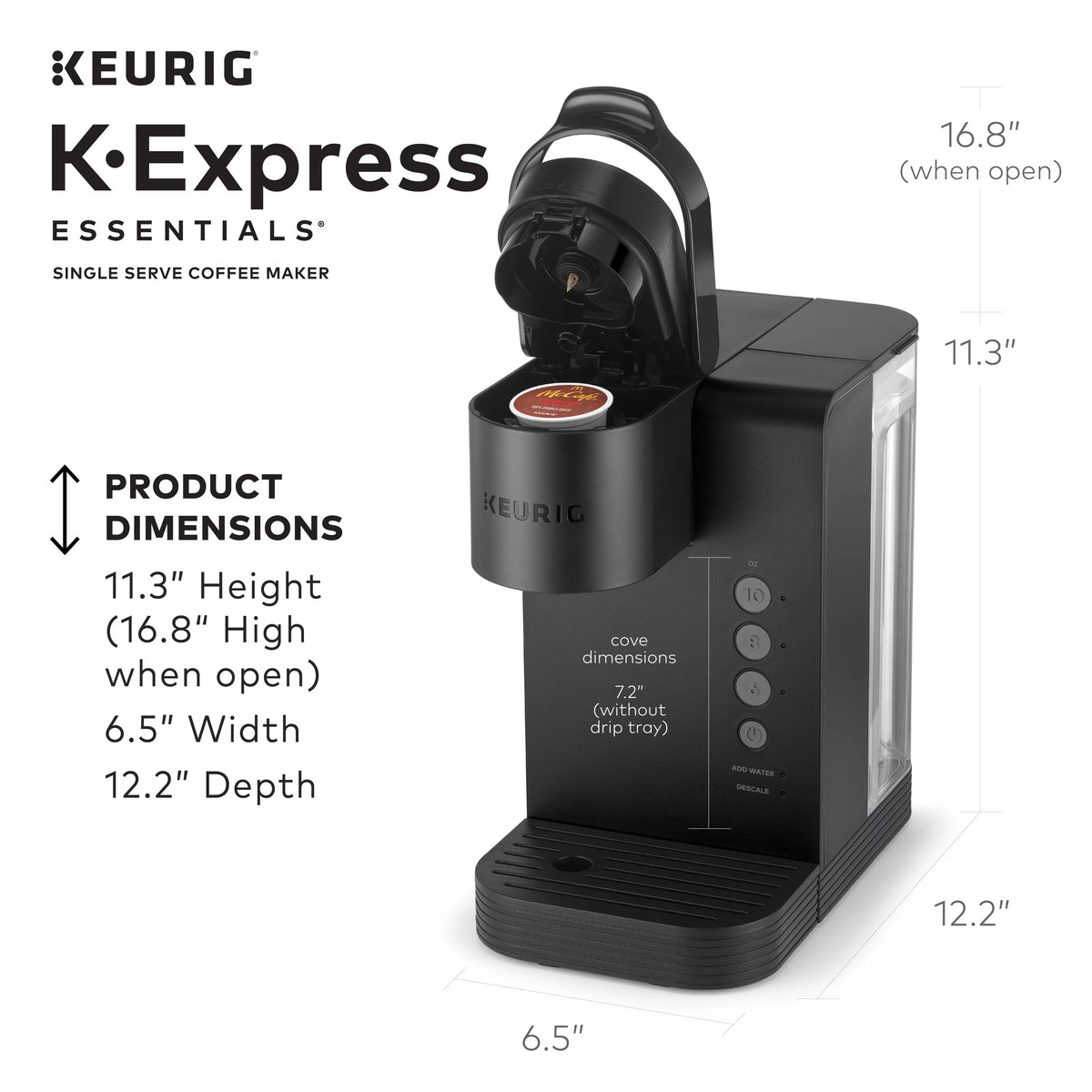 Single Serve K-Cup Pod Coffee Maker P369