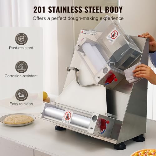 Stainless Steel Automatic Commercial Pizza Dough Roller Sheeter Q3033