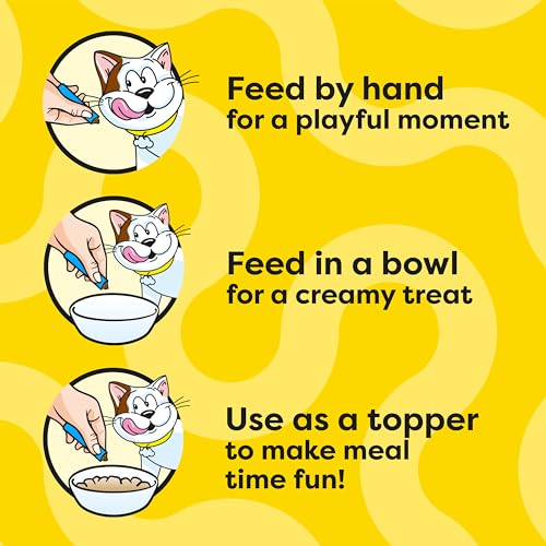 Creamy Puree Variety Pack Cat Treats, 0.42 oz, 48 Count Z1686
