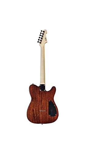 Natural Semi-Hollow-Body Electric Guitar Y951231