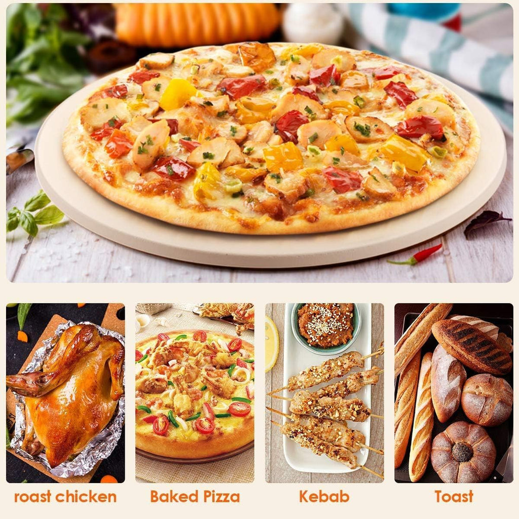 12 Inch Ceramic Pizza Stone P502227