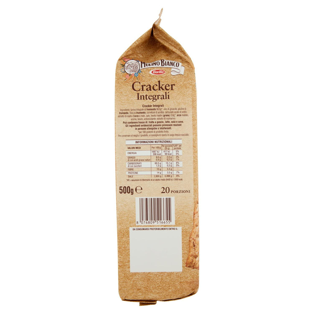 Whole Wheat Italian Crackers 17.63 oz L4786