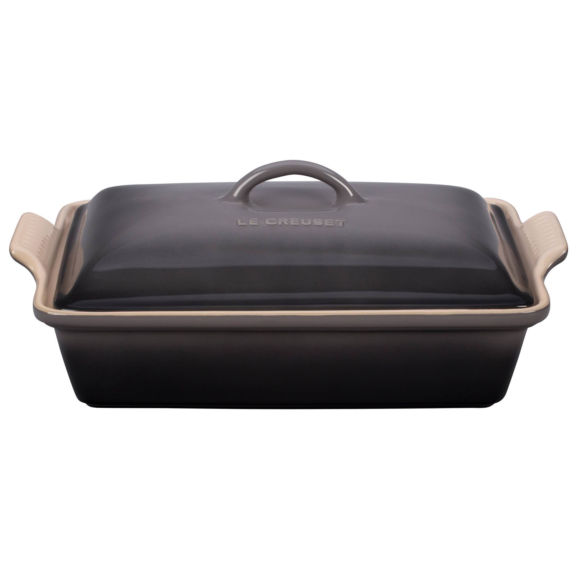Heritage Stoneware Covered Rectangular Casserole, 4-Quart Z7009