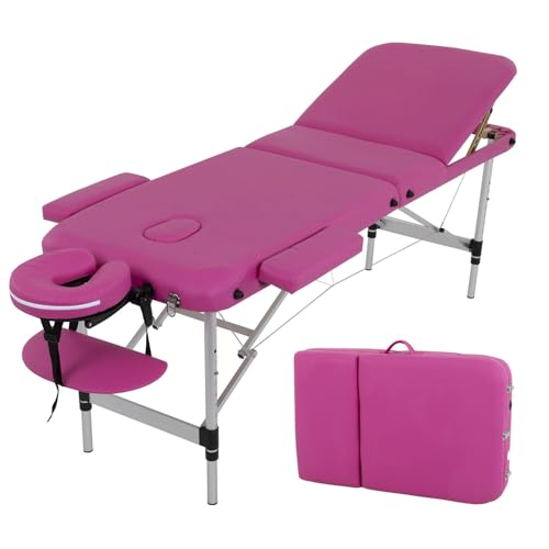Portable 28 inch Wide Adjustable Folding Massage Table with Non-Woven Bag E18408