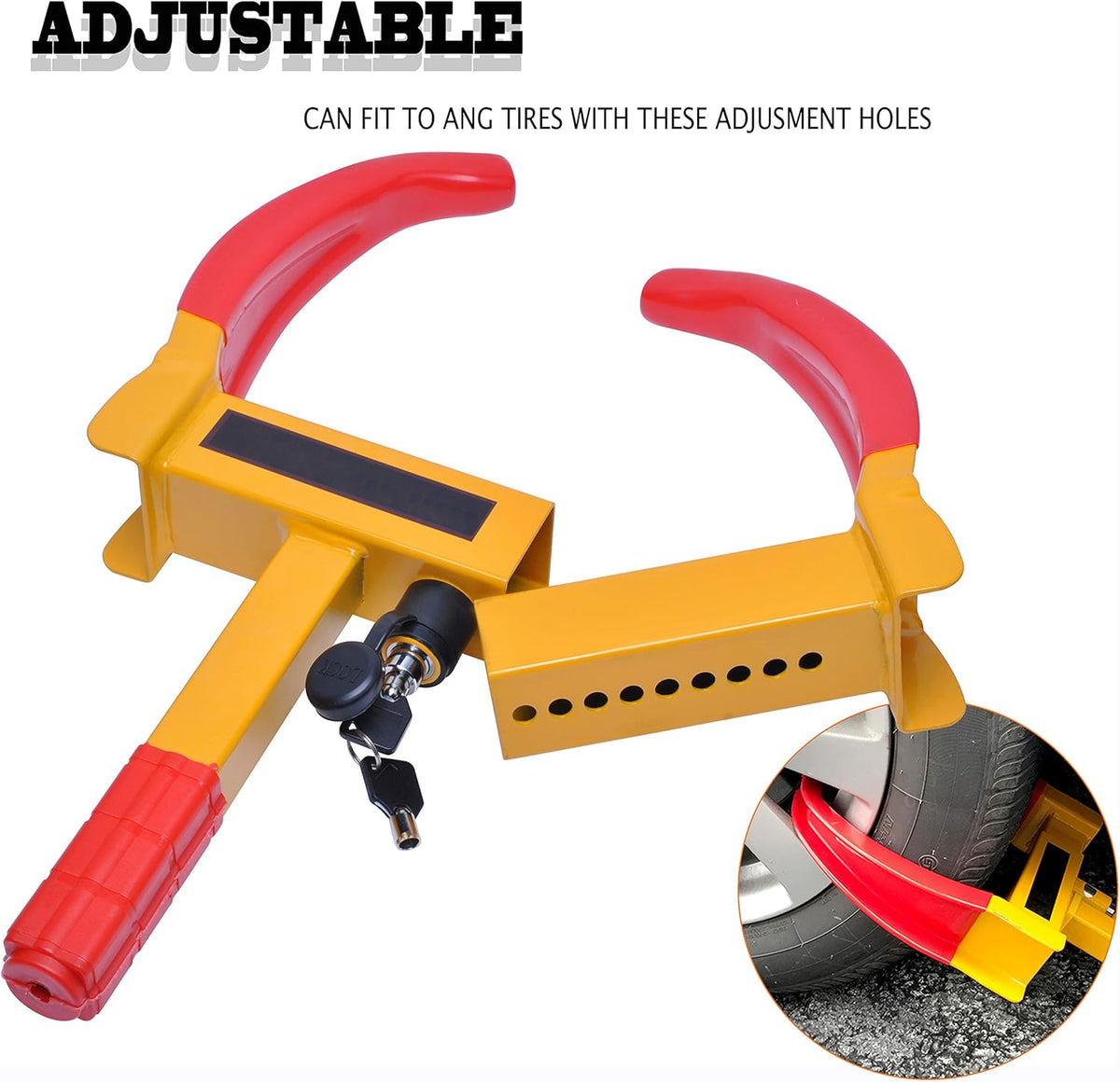 Tire Claw Wheel Lock (2 Pcs) B632