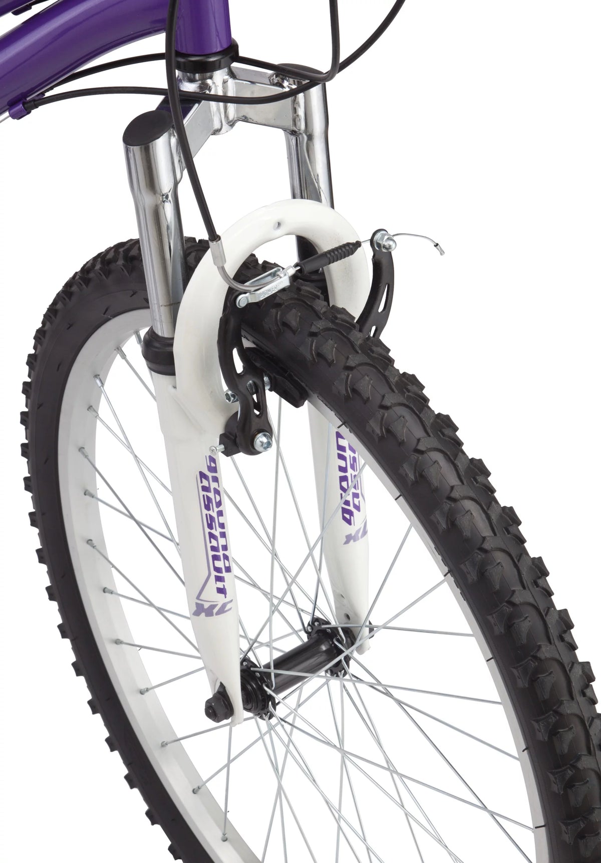 24" Purple Girls Mountain Bike E8544