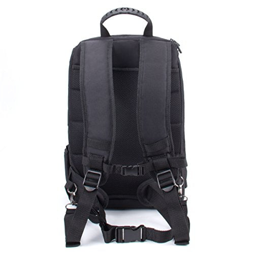 Green DSLR Camera Backpack with Laptop Compartment V492
