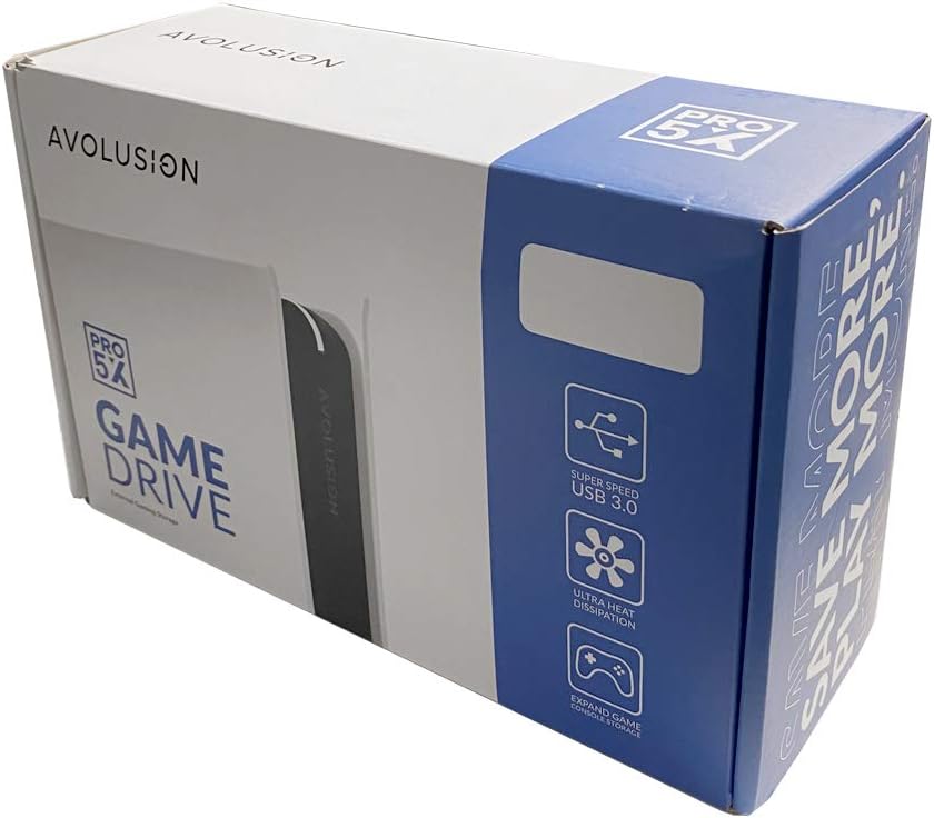 4TB USB 3.0 External Gaming Hard Drive (Grey) A849654