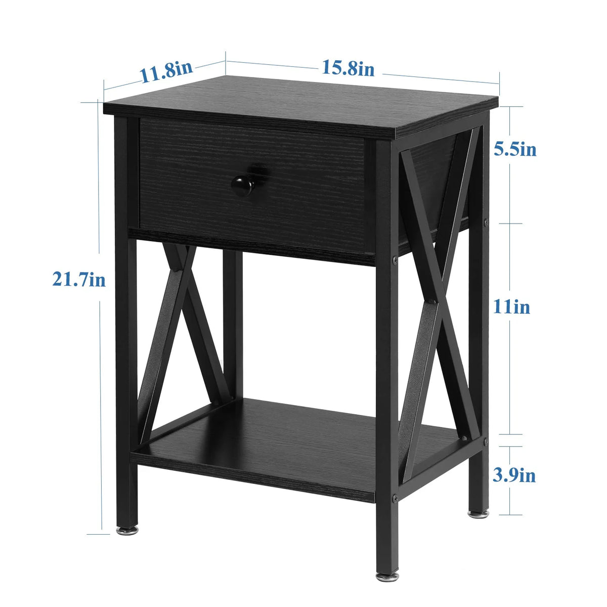 3-Piece Upholstered Bed Frame and 2 Nightstand C178524