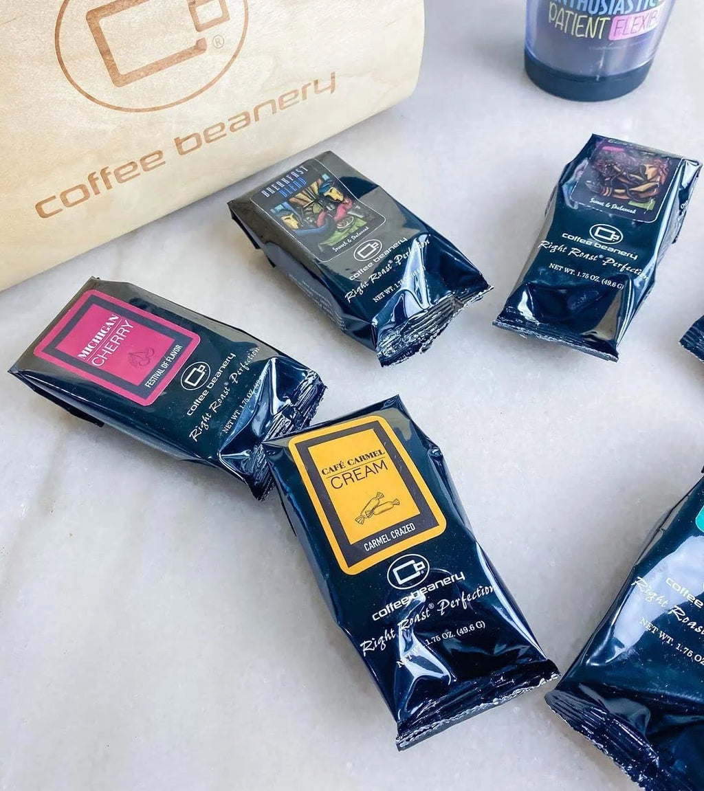 12 One Samples Gourmet Coffee Gift Basket S1302