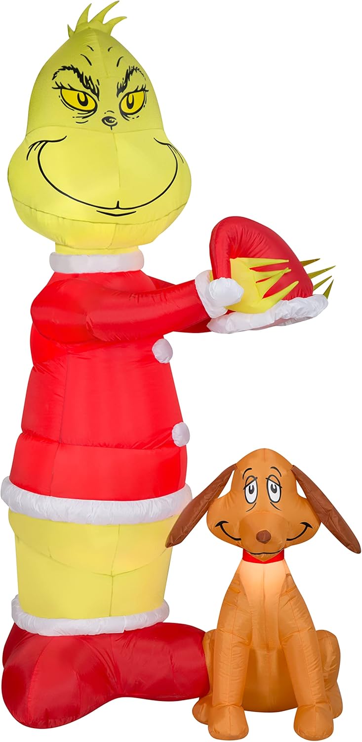 6 ft Tall Animated Airblown Inflatable Scene R616