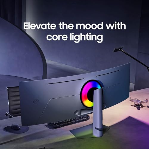 49" Curved OLED Gaming Monitor, 240Hz, 0.03ms, Height Adjustable Stand T723