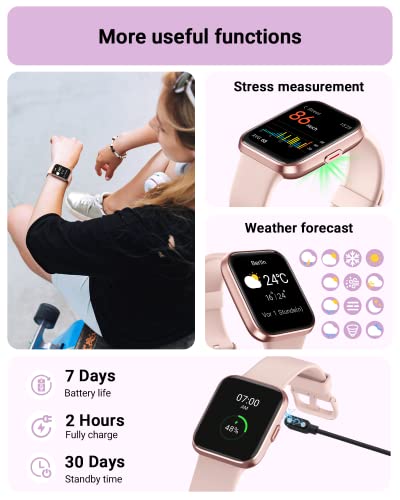 1.8" Touch Screen Smart Watch with Alexa Built-in Z9444