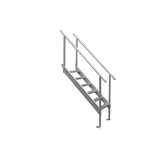 Aluminum Dock Stair - 4-Step L8382