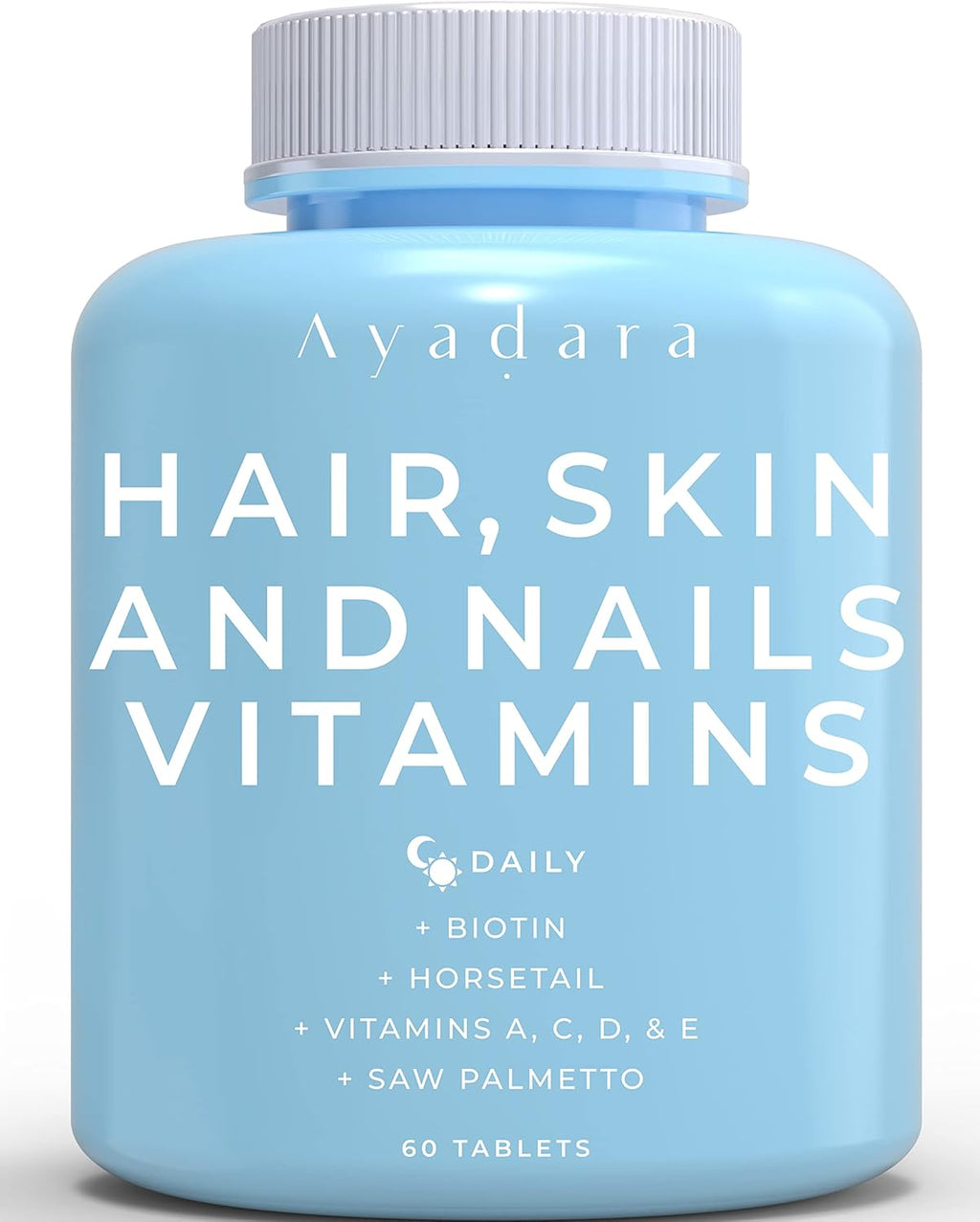 Hair Skin and Nails Vitamins 60 Capsules with Biotin G599