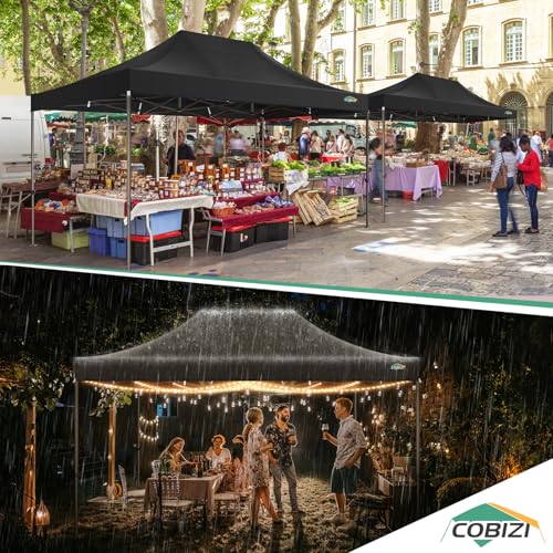 10x20 Pop up Canopy Tent with 6 Sidewalls and Roller Bag J68482
