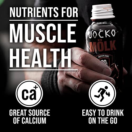 30g Grass Fed Protein Shakes Ready to Drink 12 FL Oz (Pack of 12) Chocolate V437