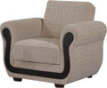 Beige Convertible Sleeper Chair with Storage H993