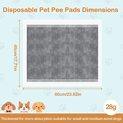 Black Charcoal Puppy Pads 10 Count H859684
