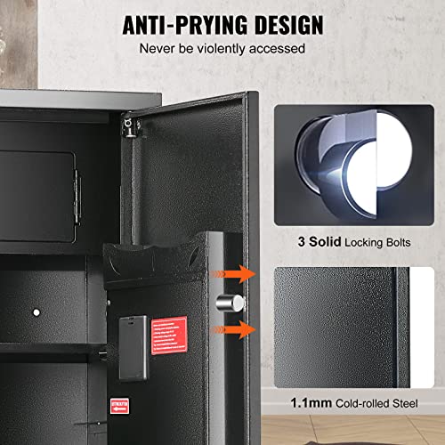 3-4 Rifles Gun Safe with Digital Keypad T1354