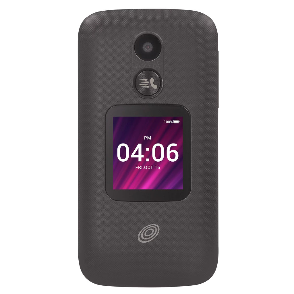 Black Prepaid Flip Phone F437