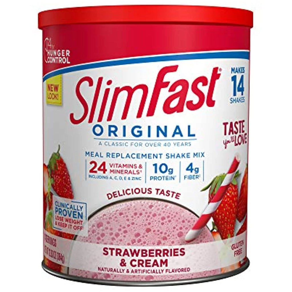 Original Strawberries & Cream Meal Replacement Powder, 14 Servings G47556