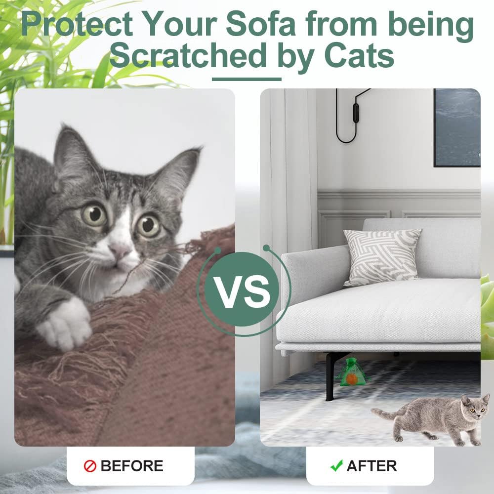 10 Pack Natural Peppermint Oil Cat Deterrent U295