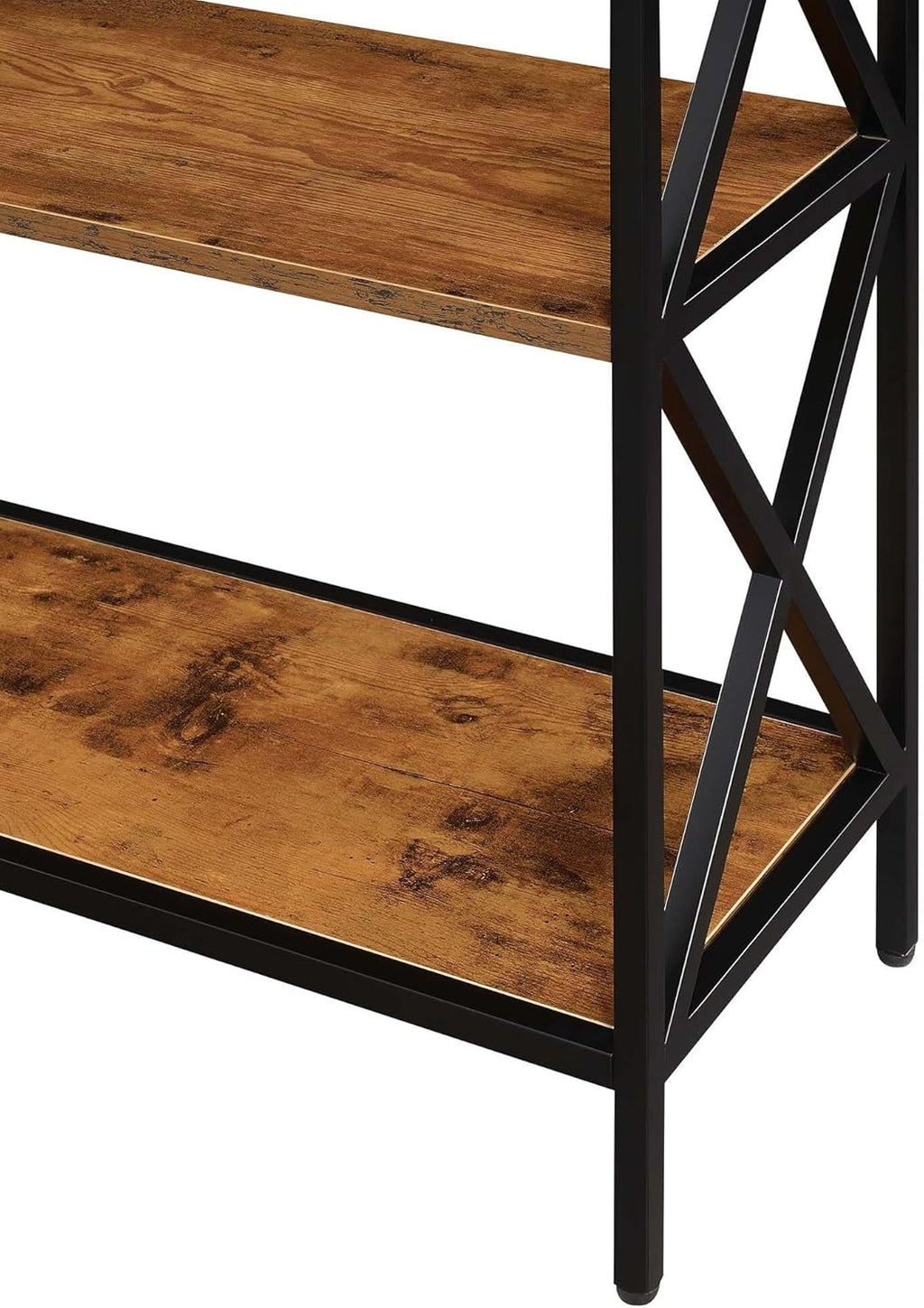 4 Tier Bookcase with Open Shelves F341