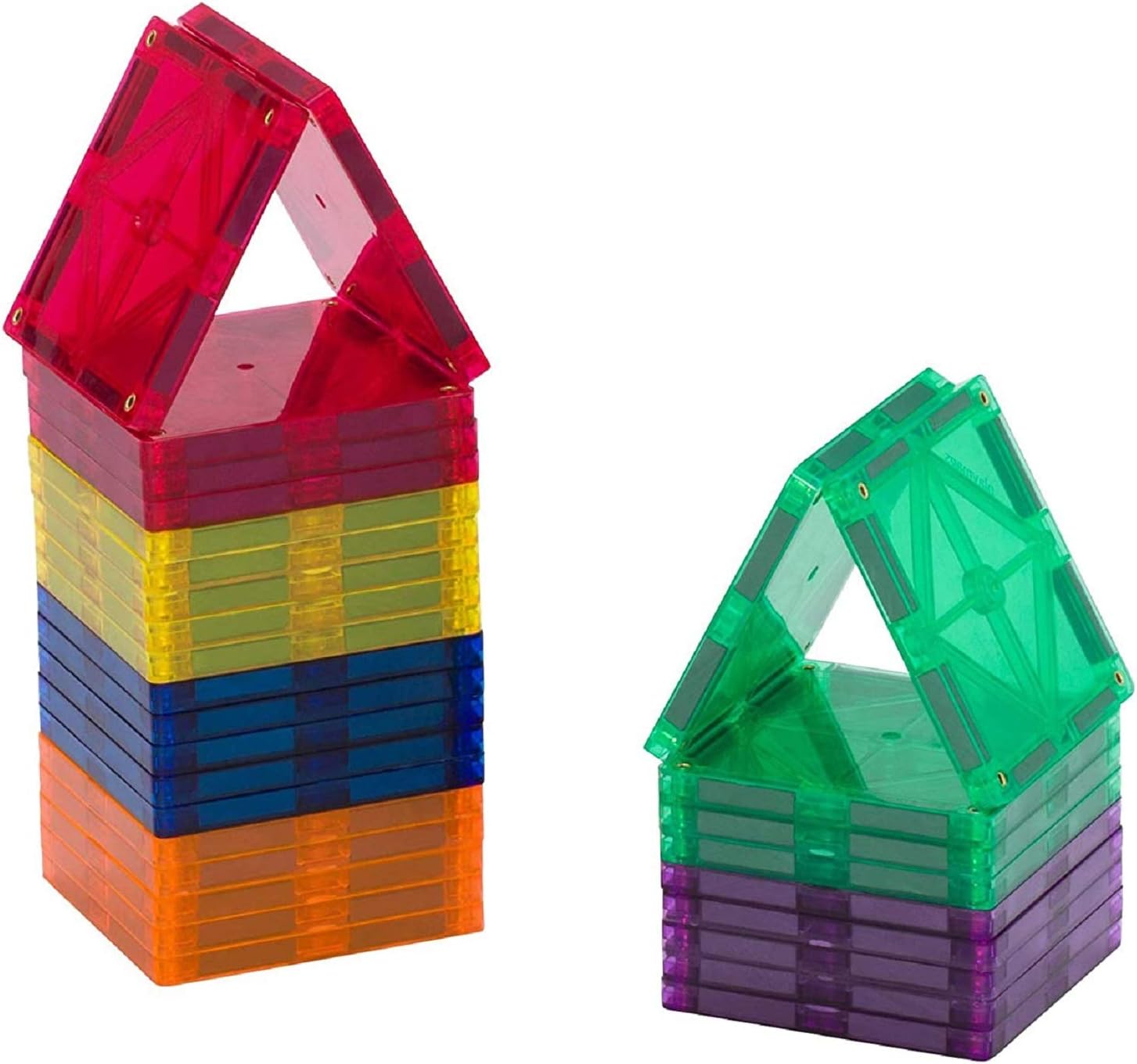 56 Pc Magnetic Tiles Building Set E60112
